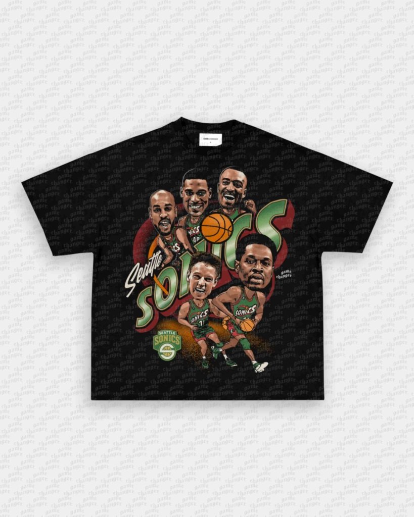 SEATTLE SUPERSONICS V2 TEE - VIP - GAME CHANGERS - GAME CHANGERS GRAPHIC TEE