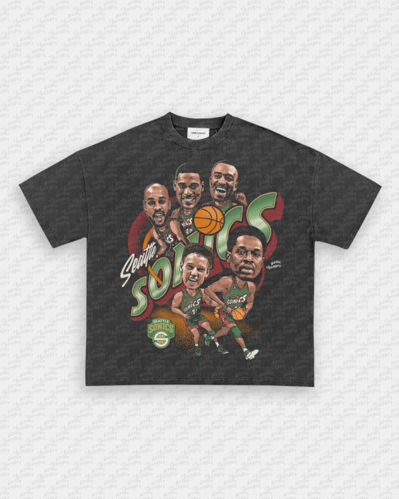 SEATTLE SUPERSONICS V2 TEE - VIP - GAME CHANGERS - GAME CHANGERS GRAPHIC TEE