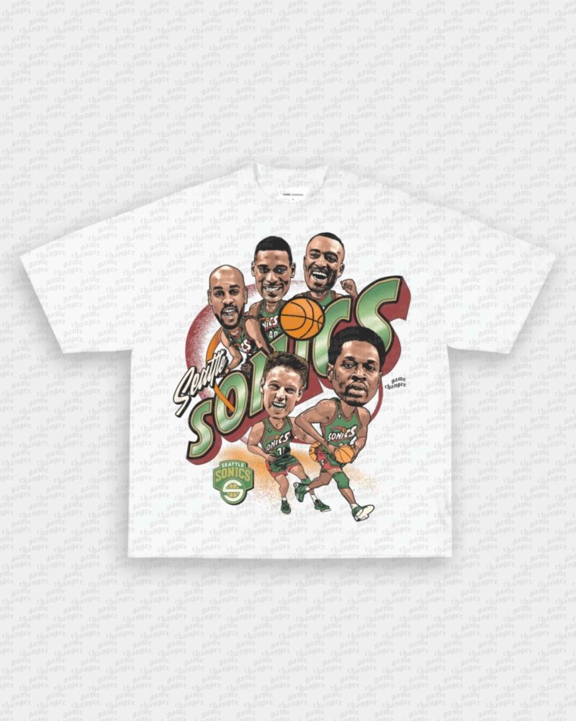 SEATTLE SUPERSONICS V2 TEE - VIP - GAME CHANGERS - GAME CHANGERS GRAPHIC TEE