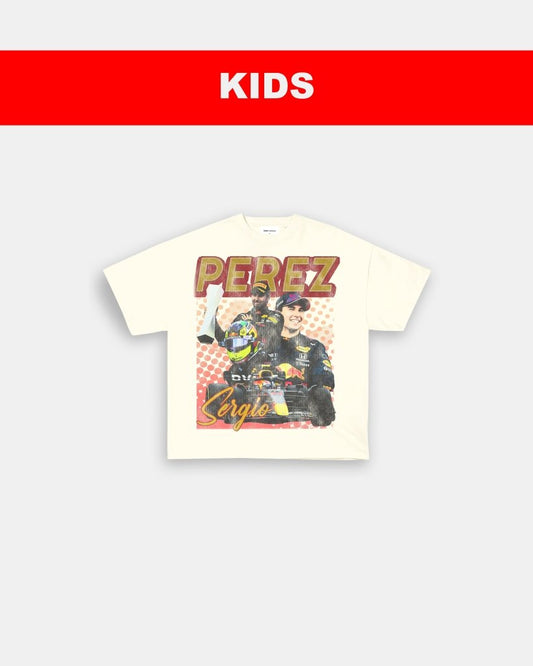 SERGIO PEREZ - KIDS TEE - VIP - GAME CHANGERS TEE