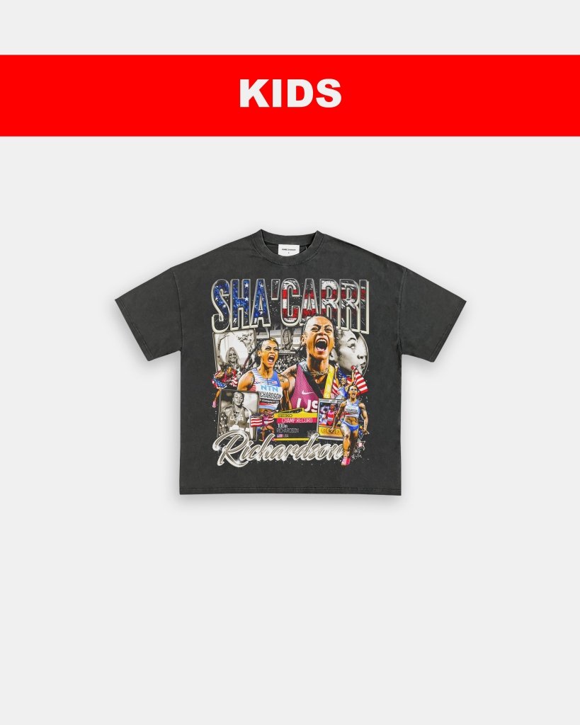 SHA'CARRI RICHARDSON - KIDS TEE - VIP - GAME CHANGERS TEE