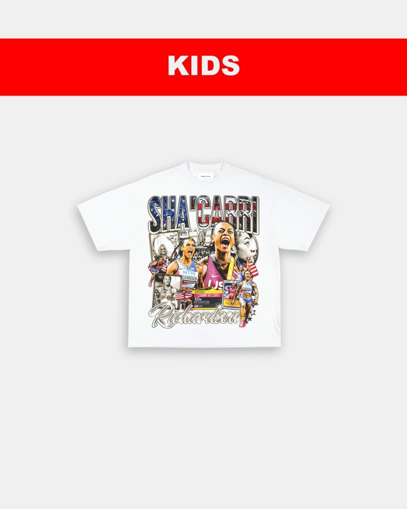 SHA'CARRI RICHARDSON - KIDS TEE - VIP - GAME CHANGERS TEE