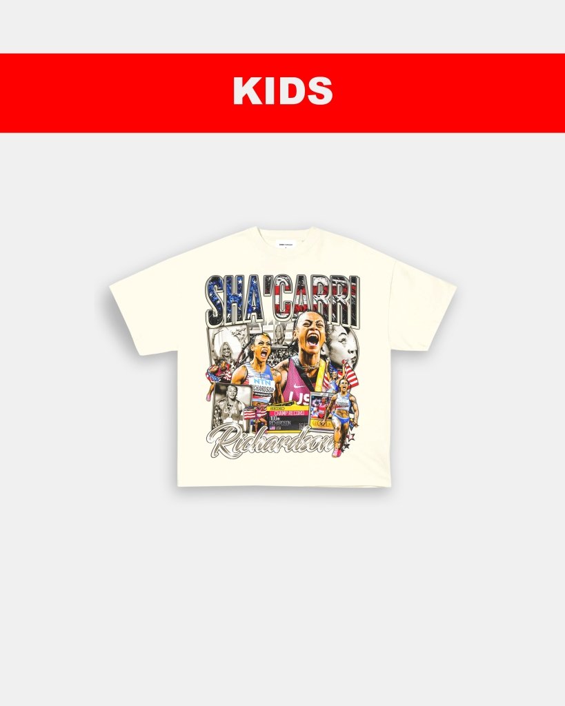 SHA'CARRI RICHARDSON - KIDS TEE - VIP - GAME CHANGERS TEE