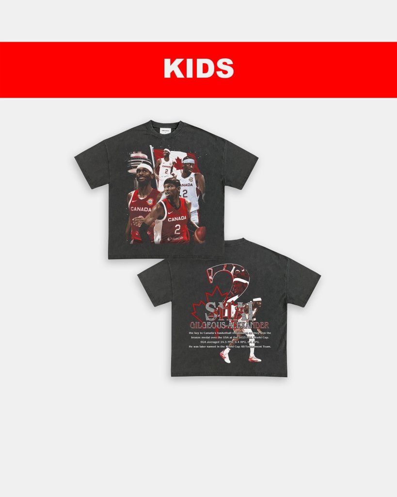 SHAI - CANADA - KIDS TEE - [DS] - VIP - GAME CHANGERS TEE