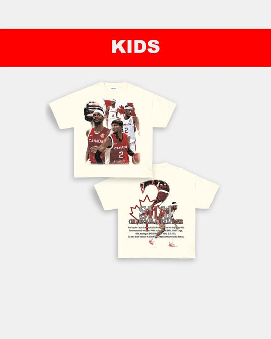 SHAI - CANADA - KIDS TEE - [DS] - VIP - GAME CHANGERS TEE