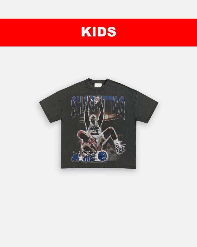 SHAQ ATTAQ - KIDS TEE - VIP - GAME CHANGERS TEE