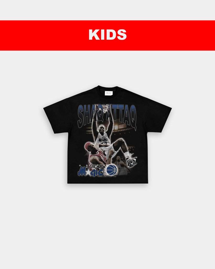 SHAQ ATTAQ - KIDS TEE - VIP - GAME CHANGERS TEE