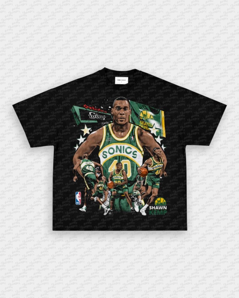 SHAWN KEMP TEE - VIP - GAME CHANGERS - GAME CHANGERS GRAPHIC TEE