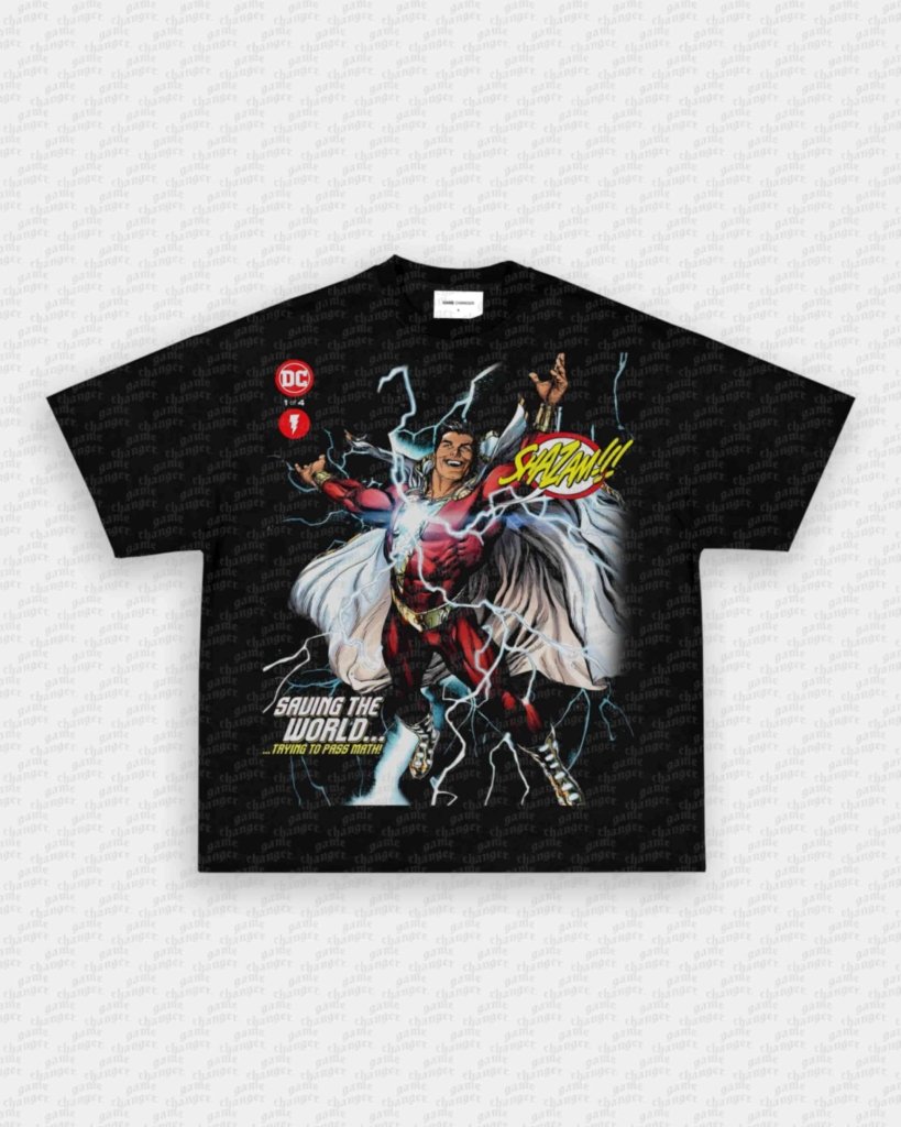 SHAZAM V2 TEE - VIP - GAME CHANGERS - GAME CHANGERS GRAPHIC TEE
