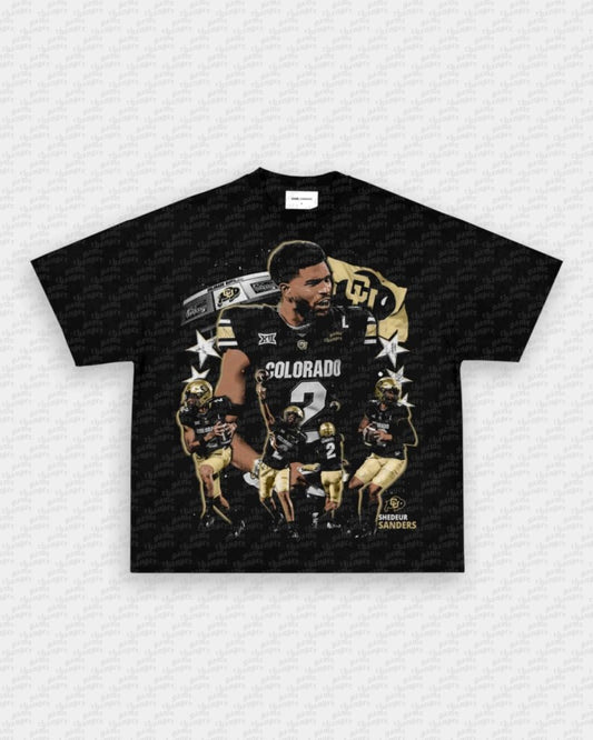 SHEDEUR SANDERS V3 TEE - VIP - GAME CHANGERS - GAME CHANGERS GRAPHIC TEE