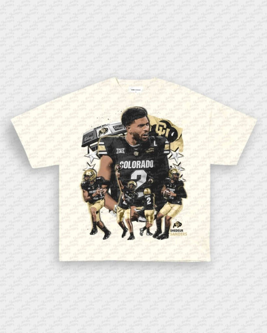 SHEDEUR SANDERS V3 TEE - VIP - GAME CHANGERS - GAME CHANGERS GRAPHIC TEE