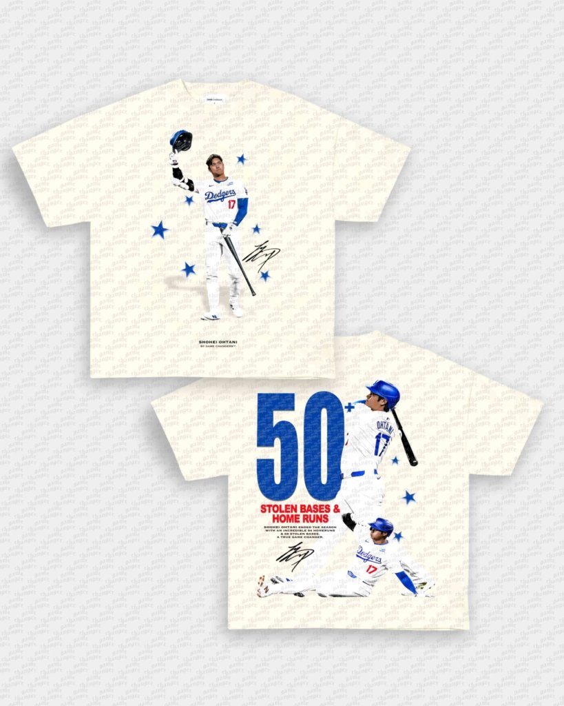 SHOHEI 50 - 50 V2 TEE - [DS] - VIP - GAME CHANGERS GRAPHIC TEE