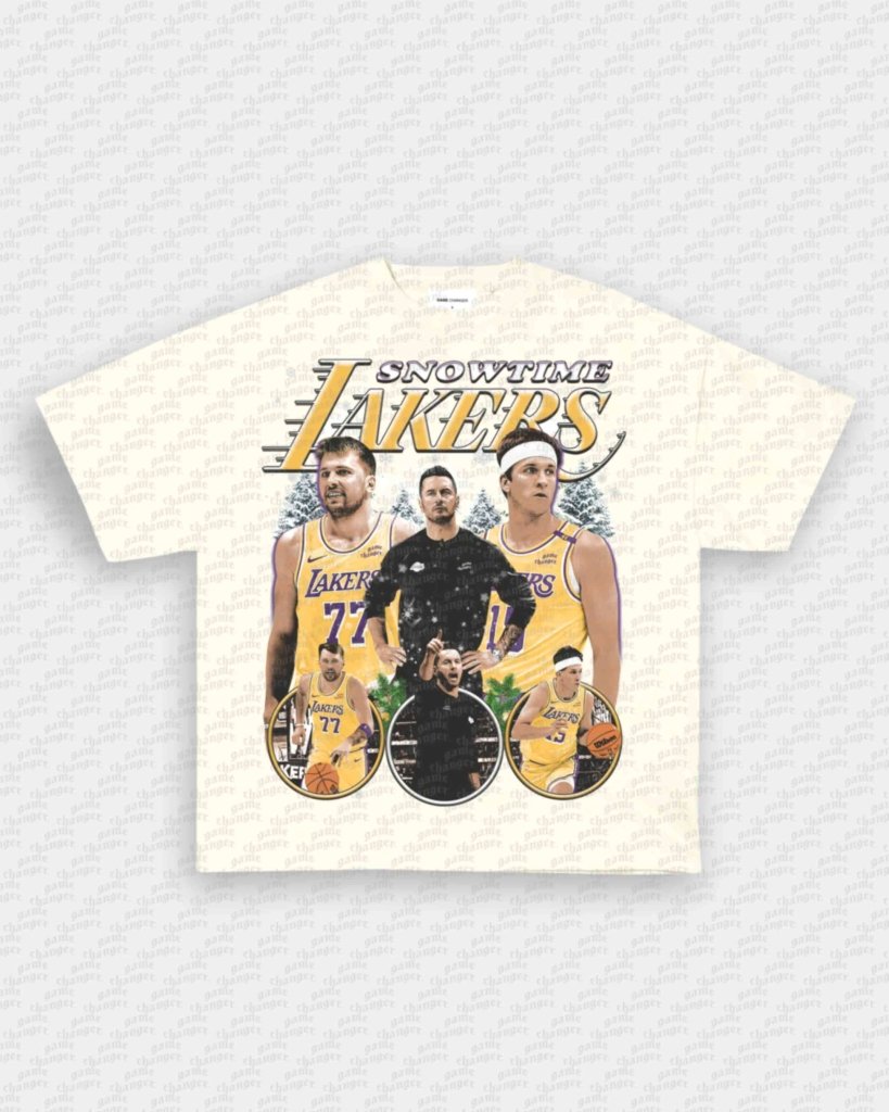 SNOWTIME LAKERS TEE - VIP - GAME CHANGERS - GAME CHANGERS GRAPHIC TEE