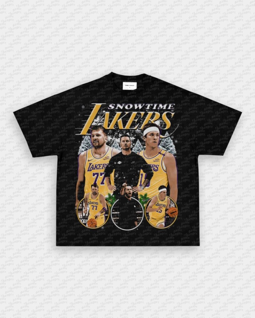 SNOWTIME LAKERS TEE - VIP - GAME CHANGERS - GAME CHANGERS GRAPHIC TEE