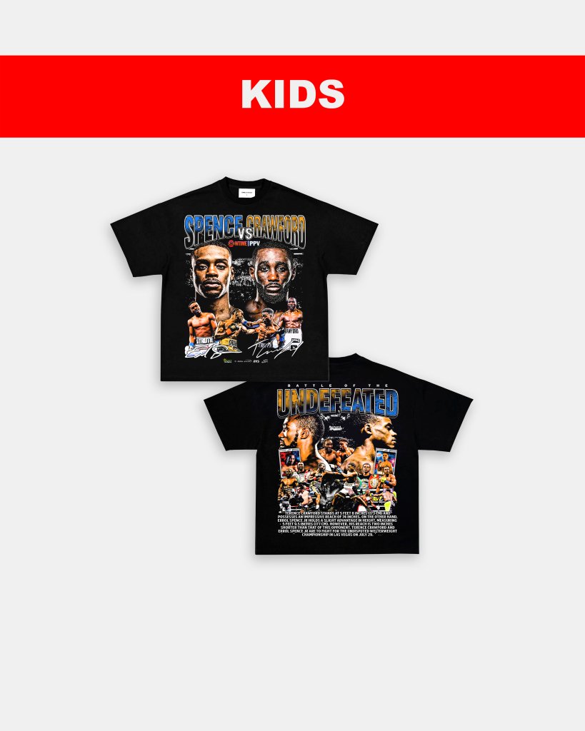 SPENCE VS CRAWFORD - KIDS TEE - [DS] - VIP - GAME CHANGERS TEE