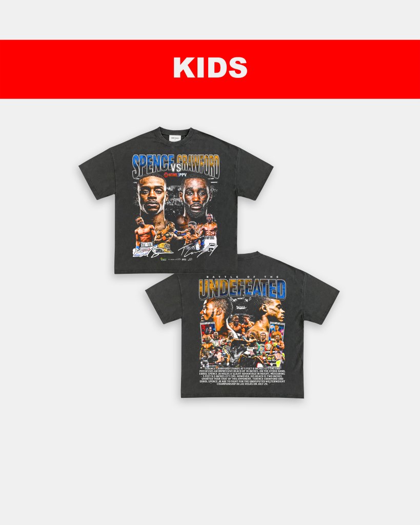 SPENCE VS CRAWFORD - KIDS TEE - [DS] - VIP - GAME CHANGERS TEE