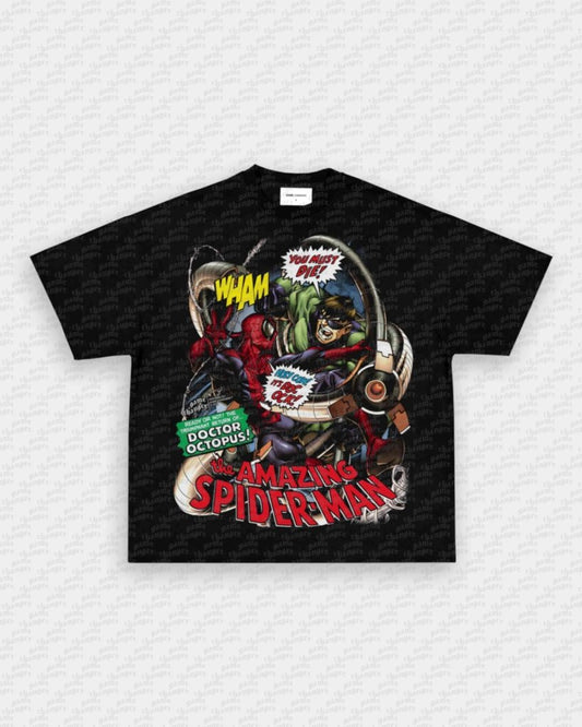 SPIDER MAN VS DOCTOR OCTOPUS V2 TEE - VIP - GAME CHANGERS GRAPHIC TEE