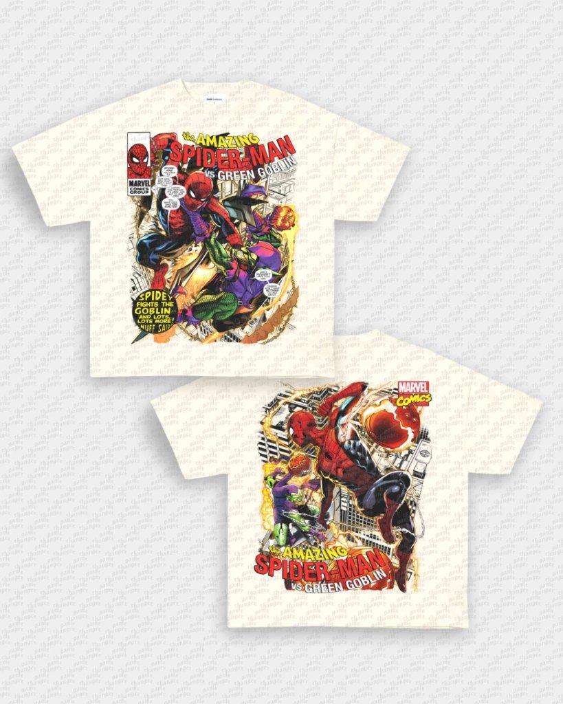 SPIDER - MAN VS GREEN GOBLIN V3 TEE - [DS] - VIP - GAME CHANGERS - GAME CHANGERS GRAPHIC TEE
