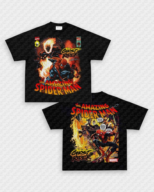 SPIDER MAN X GHOST RIDER TEE - [DS] - VIP - GAME CHANGERS GRAPHIC TEE