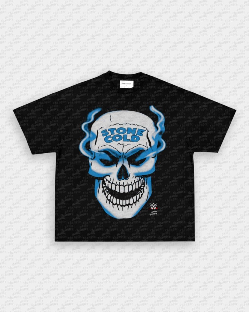 STONE COLD SKULL TEE - VIP - GAME CHANGERS - GAME CHANGERS GRAPHIC TEE