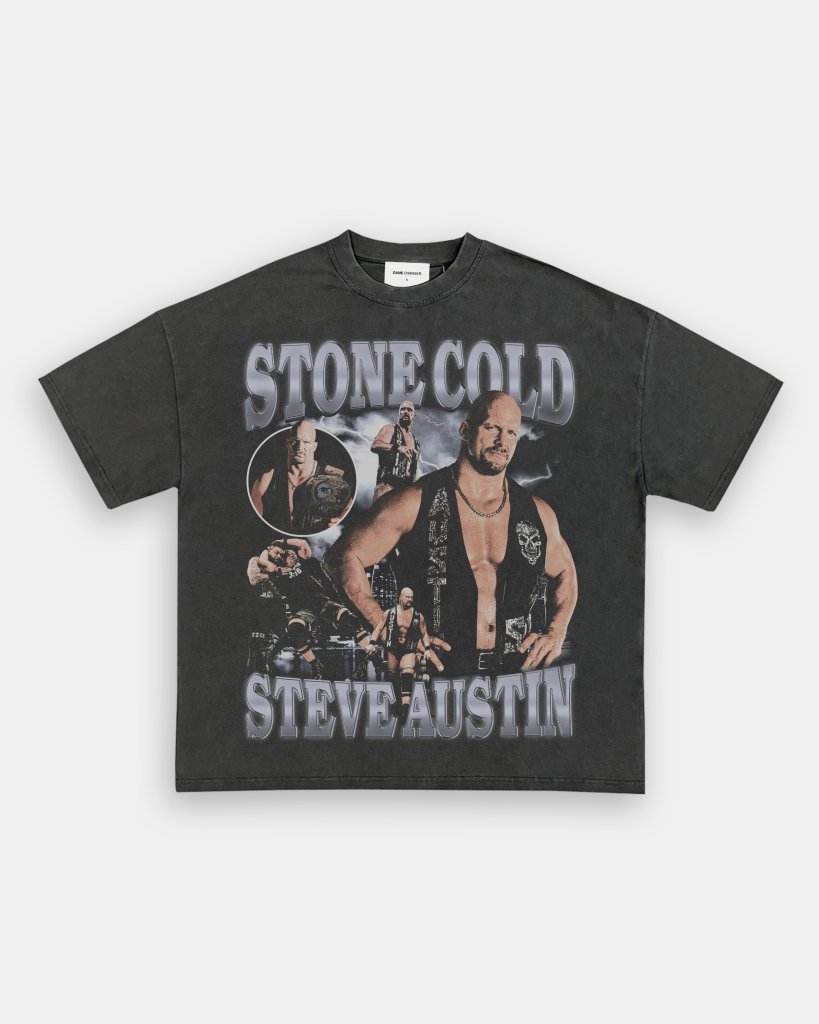 STONE COLD STEVE AUSTIN V2 TEE - VIP - GAME CHANGERS TEE