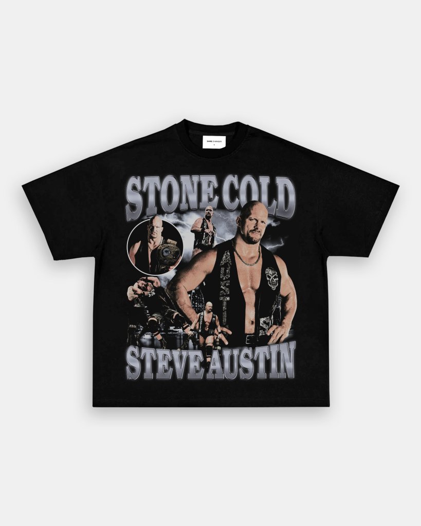 STONE COLD STEVE AUSTIN V2 TEE - VIP - GAME CHANGERS TEE