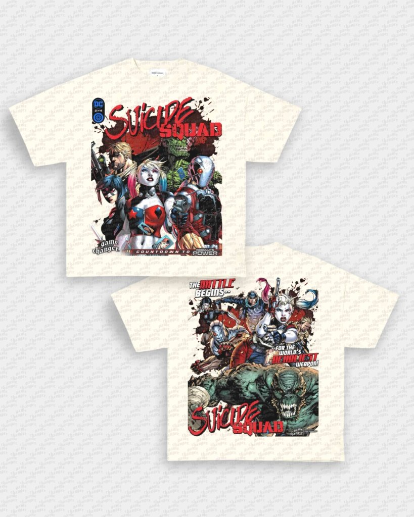 SUICIDE SQUAD TEE - [DS] - VIP - GAME CHANGERS GRAPHIC TEE