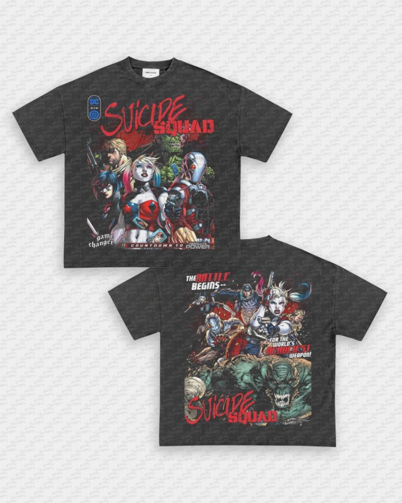 SUICIDE SQUAD TEE - [DS] - VIP - GAME CHANGERS GRAPHIC TEE