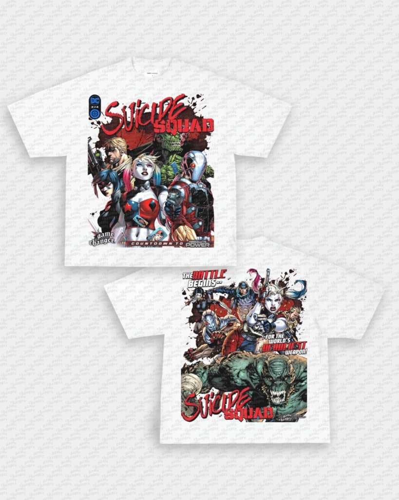 SUICIDE SQUAD TEE - [DS] - VIP - GAME CHANGERS GRAPHIC TEE