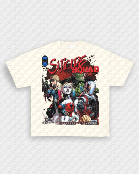 SUICIDE SQUAD V2 TEE - VIP - GAME CHANGERS GRAPHIC TEE