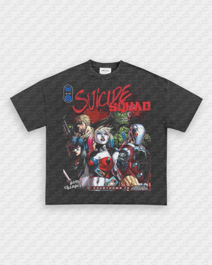 SUICIDE SQUAD V2 TEE - VIP - GAME CHANGERS GRAPHIC TEE
