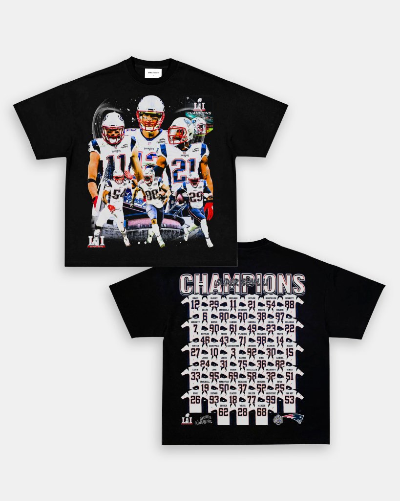 SUPER BOWL LI CHAMPS - PATRIOTS TEE - [DS] - VIP - GAME CHANGERS TEE