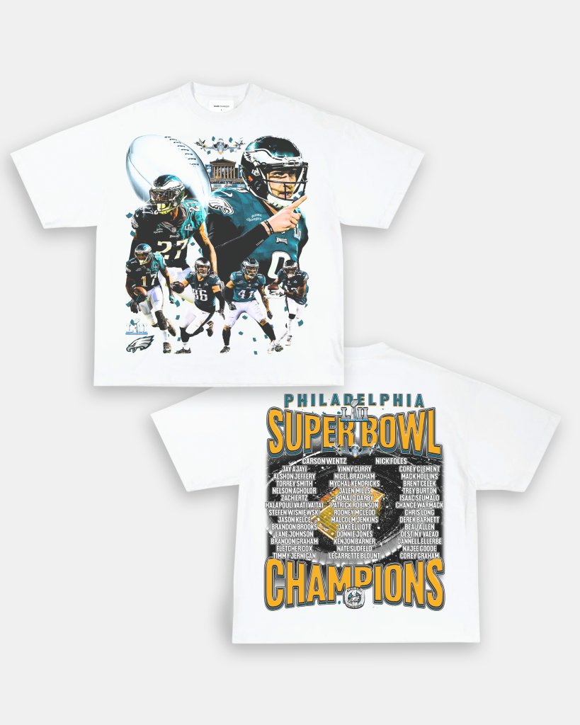 SUPER BOWL LII CHAMPS - EAGLES TEE - [DS] - VIP - GAME CHANGERS TEE