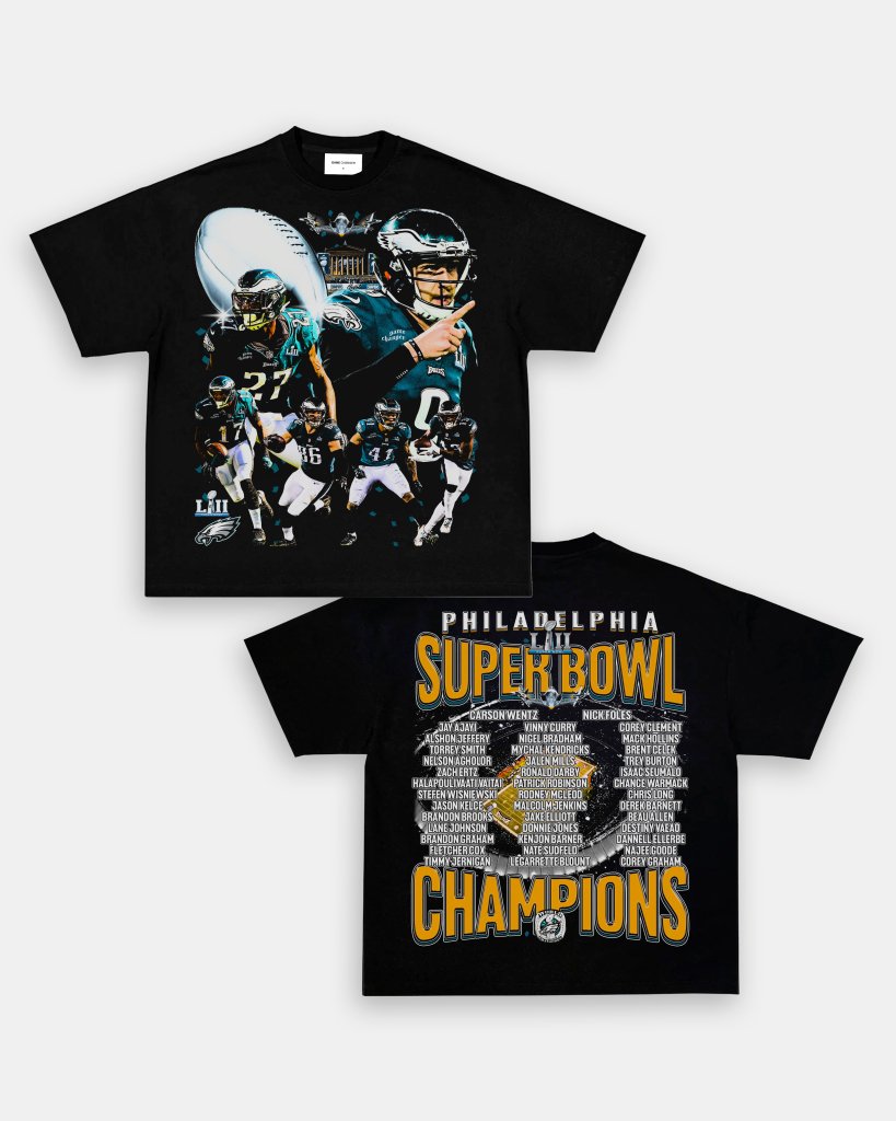 SUPER BOWL LII CHAMPS - EAGLES TEE - [DS] - VIP - GAME CHANGERS TEE