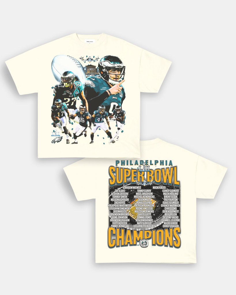 SUPER BOWL LII CHAMPS - EAGLES TEE - [DS] - VIP - GAME CHANGERS TEE