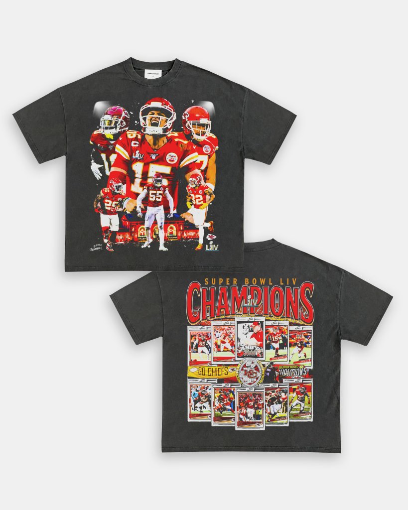 SUPER BOWL LIV CHAMPS - CHIEFS TEE - [DS] - VIP - GAME CHANGERS TEE