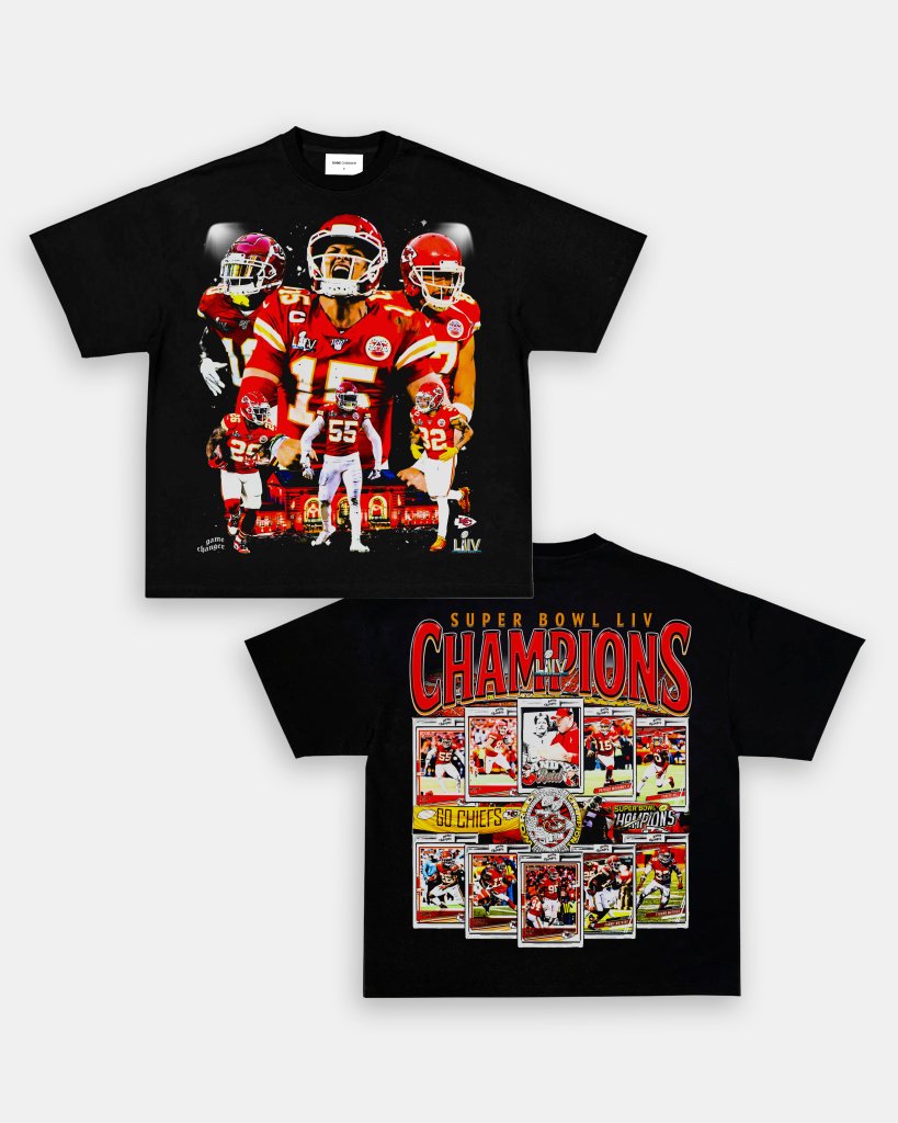 SUPER BOWL LIV CHAMPS - CHIEFS TEE - [DS] - VIP - GAME CHANGERS TEE