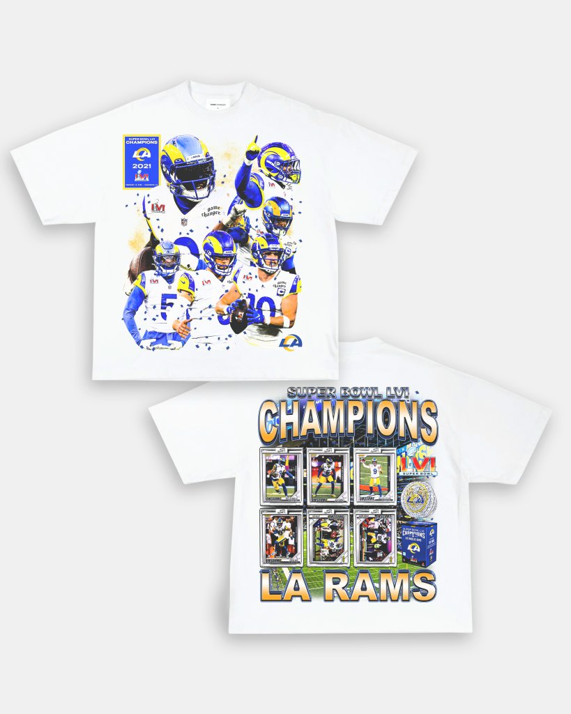 SUPER BOWL LVI CHAMPS - RAMS TEE - [DS] - VIP - GAME CHANGERS TEE