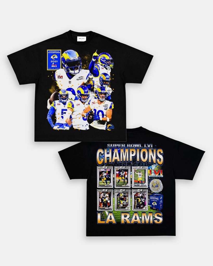 SUPER BOWL LVI CHAMPS - RAMS TEE - [DS] - VIP - GAME CHANGERS TEE