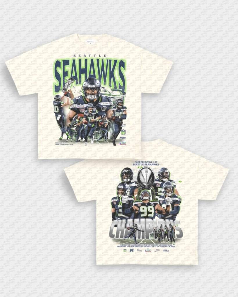 SUPER BOWL LX CHAMPS TEE - [DS] - VIP - GAME CHANGERS - GAME CHANGERS GRAPHIC TEE