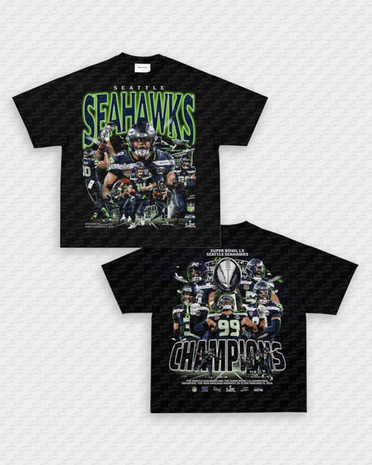 SUPER BOWL LX CHAMPS TEE - [DS] - VIP - GAME CHANGERS - GAME CHANGERS GRAPHIC TEE