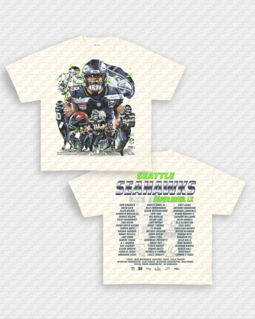 SUPER BOWL LX CHAMPS V2 TEE - [DS] - VIP - GAME CHANGERS - GAME CHANGERS GRAPHIC TEE