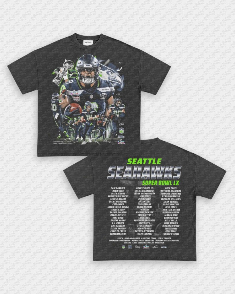 SUPER BOWL LX CHAMPS V2 TEE - [DS] - VIP - GAME CHANGERS - GAME CHANGERS GRAPHIC TEE