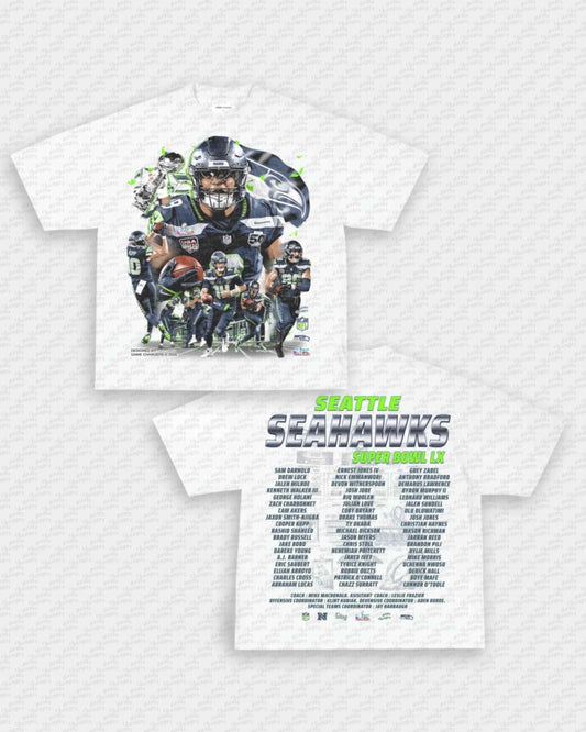 SUPER BOWL LX CHAMPS V2 TEE - [DS] - VIP - GAME CHANGERS - GAME CHANGERS GRAPHIC TEE
