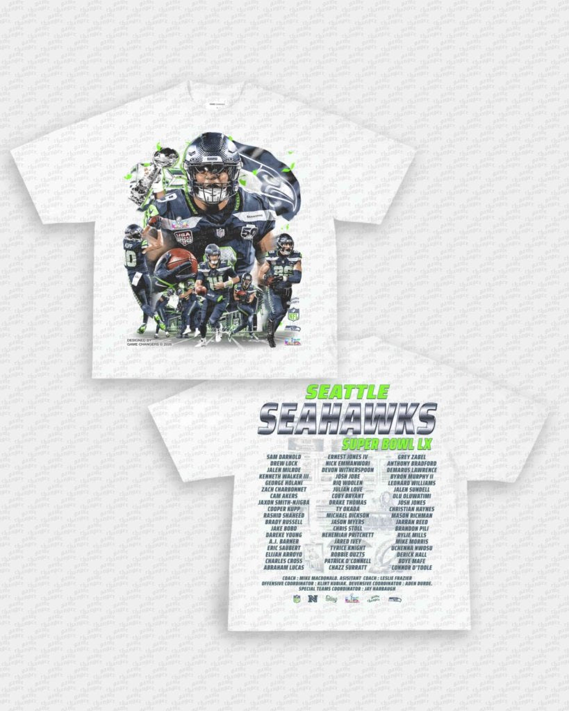 SUPER BOWL LX CHAMPS V2 TEE - [DS] - VIP - GAME CHANGERS - GAME CHANGERS GRAPHIC TEE