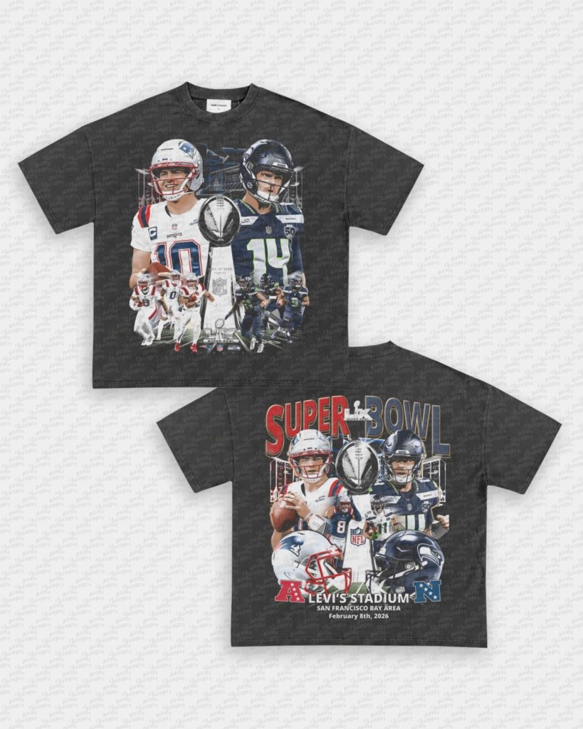 SUPER BOWL LX TEE - [DS] - VIP - GAME CHANGERS - GAME CHANGERS GRAPHIC TEE