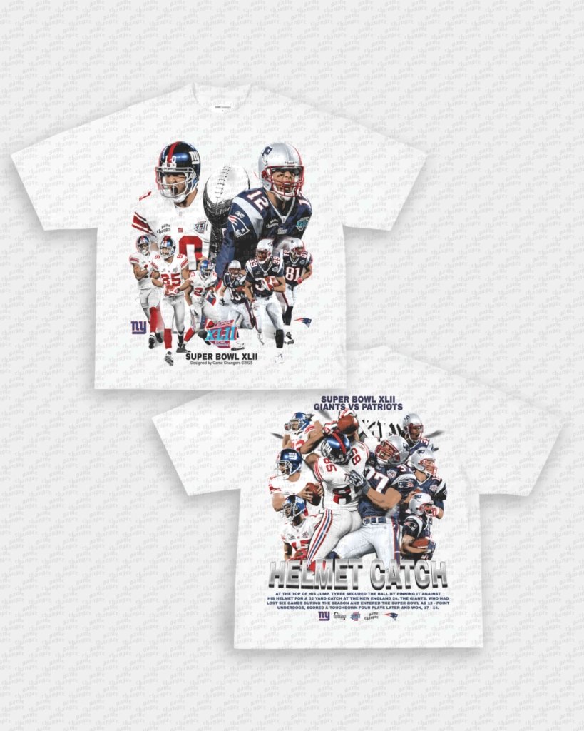 SUPER BOWL XLII TEE - [DS] - VIP - GAME CHANGERS - GAME CHANGERS GRAPHIC TEE