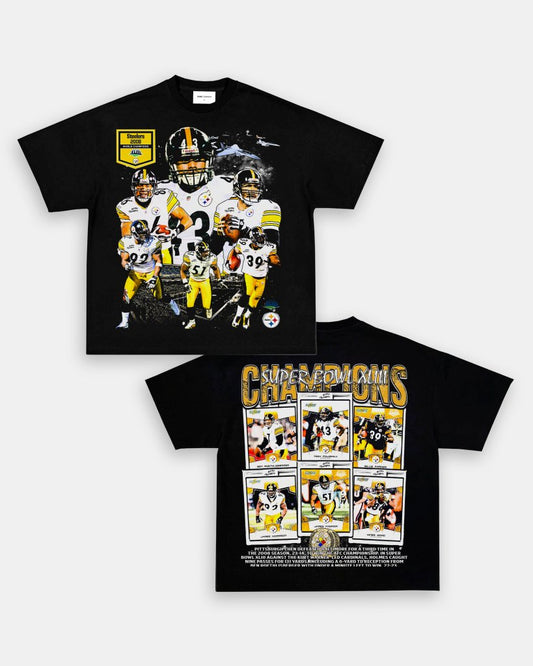 SUPER BOWL XLIII CHAMPS - STEELERS TEE - [DS] - VIP - GAME CHANGERS TEE