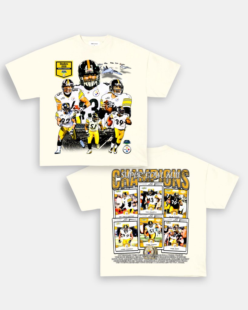 SUPER BOWL XLIII CHAMPS - STEELERS TEE - [DS] - VIP - GAME CHANGERS TEE