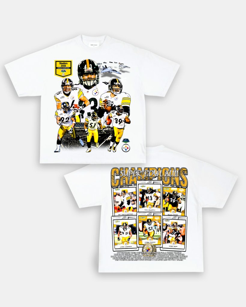 SUPER BOWL XLIII CHAMPS - STEELERS TEE - [DS] - VIP - GAME CHANGERS TEE